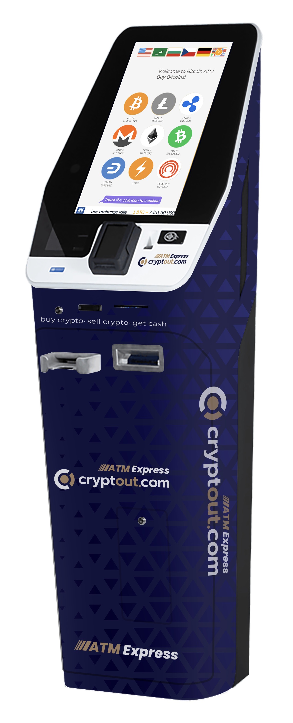 CryptOut ATM Machine